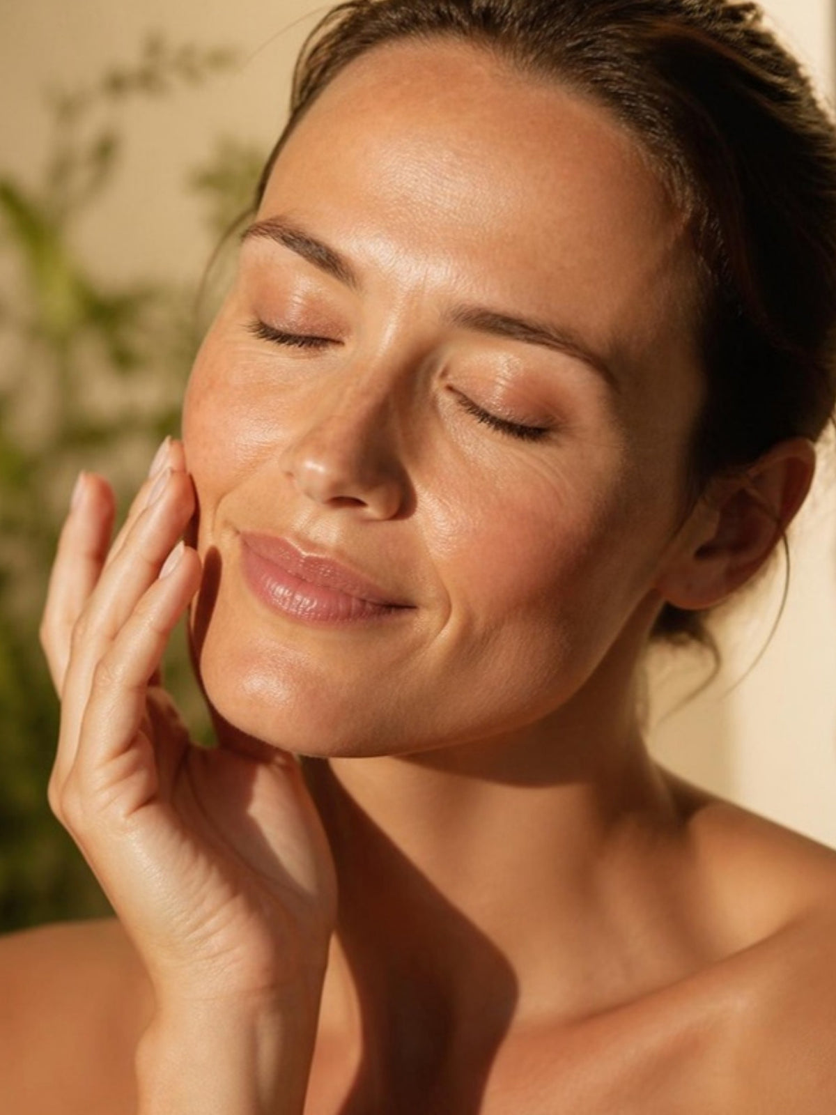 Femme au teint lumineux et unifié, crème anti-taches VAYRON BEAUTY